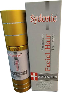 Sydonic Facial Hair Permanent Treatment Cream for Men and Women